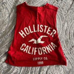 Women’s Hollister cut off shirt